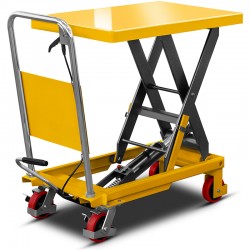 Carro elevador de plataforma tipo tesoura TA30 (capacidade de carga de 300 kg, altura de elevação de 900 mm)
