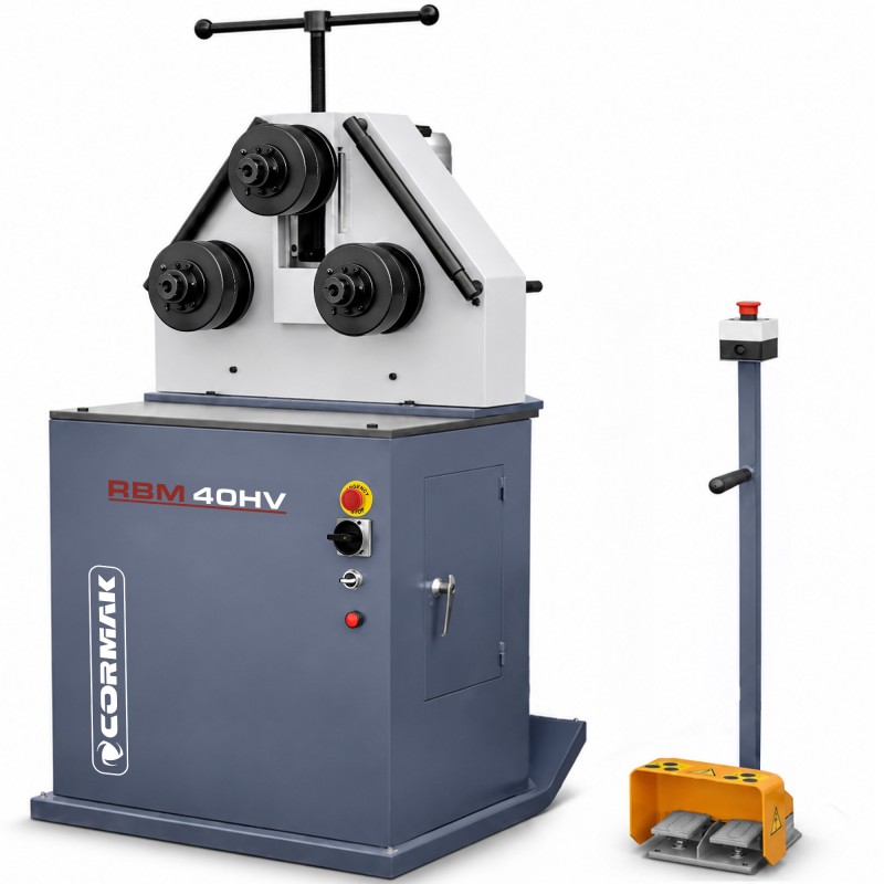 Máquina de curvar tubos e perfis CORMAK RBM 40HV