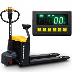 Empilhador elétrico de paletes com balança eletrónica Q20SP 2000 kg (elevação e deslocamento elétricos)