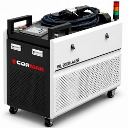 Kompaktowa spawarka laserowa 2000W CORMAK WL2000 3w1
