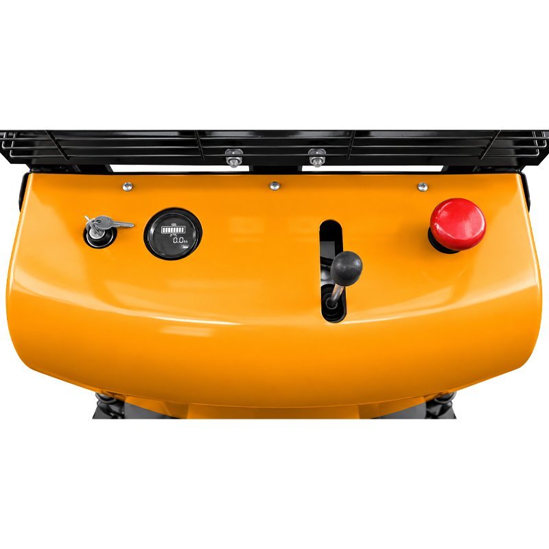 Empilhador de paletes semi-elétrico com mastro B1516 (capacidade de carga de 1500 kg, altura de elevação de 1600 mm)
