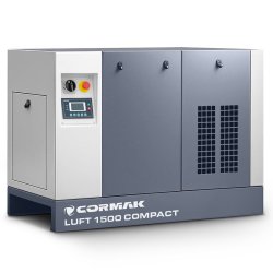Compressor de parafuso com secador - LUFT 1500 COMPACT 11 kW - 1580 l/min