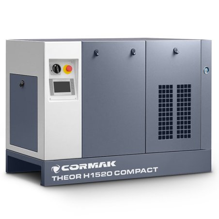 Compressor de alta pressão de parafuso de 15 kW - 20 bar COMPACT com secador para cortadoras a laser de fibra