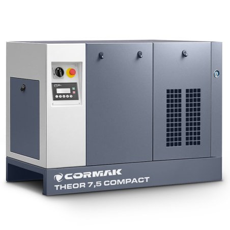 Compressor de parafuso com secador CORMAK THEOR 7,5 650 l/min. - 5,5 kW - 10 bar