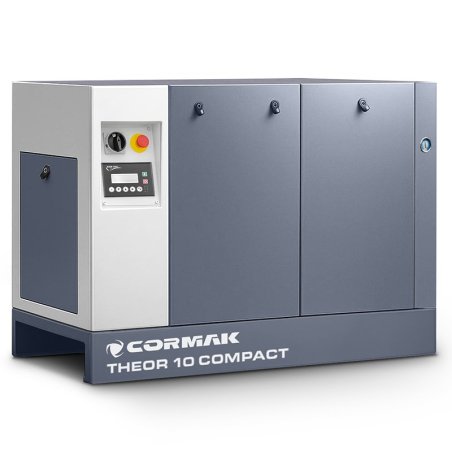 Compressor de parafuso com secador CORMAK THEOR 10 950 L/min. - 7,5 kW - 10 bar