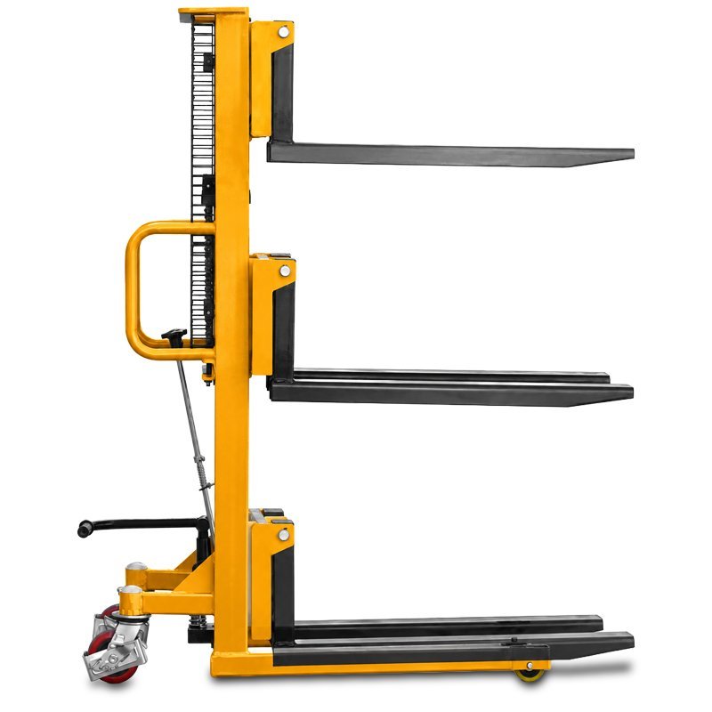 Porta-paletes com mastro CORMAK P513 (capacidade de carga de 500 kg, altura de elevação de 1300 mm)