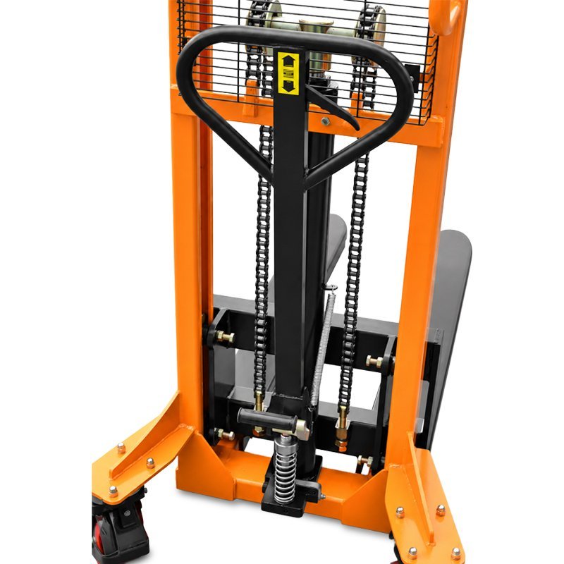 Empilhador manual de mastro WRHS 1610 (capacidade de carga de 1000 kg, altura de elevação de 1600 mm)