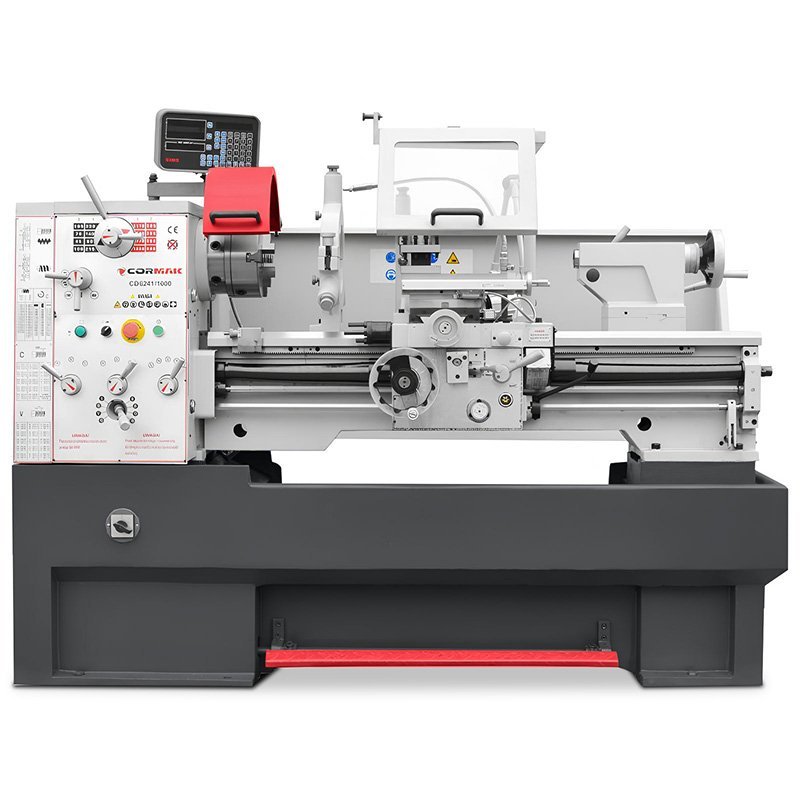 Torno universal convencional CORMAK 410 x 1000 com 3 leitores digitais