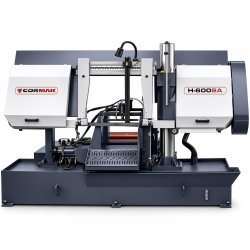 Cópia de Cortadora automática de fita em coluna, serra de fita para metal CORMAK H500SA