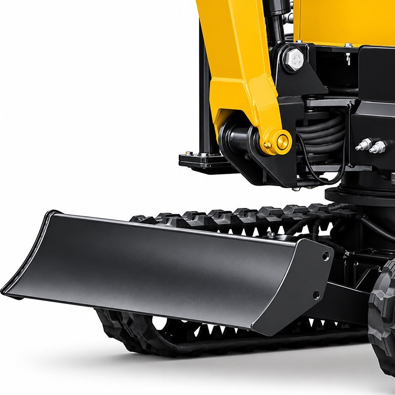 Minikoparka gąsienicowa – 1300kg – sterowanie Joystick – kabina – CORMAK KL12