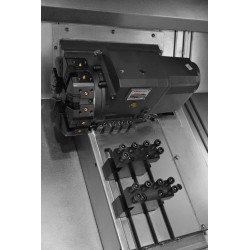 Torno CNC CK7135AP com bancada inclinada