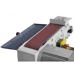 Lixadeira de fita para metal CORMAK SM100 com base - 2 velocidades
