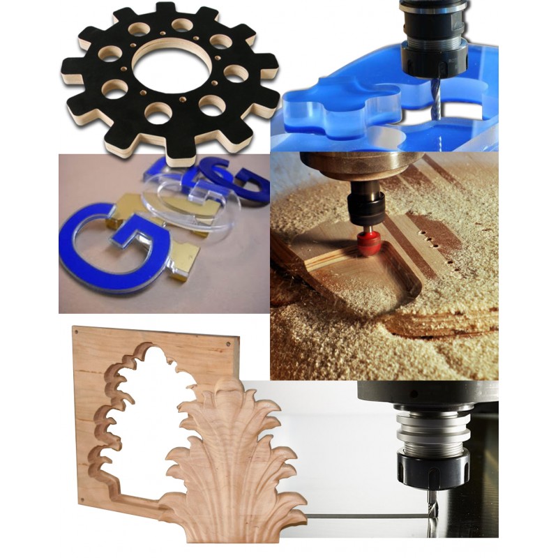 Fresadora CNC C2030 ATC PREMIUM (2100 x 3200) + mesa híbrida