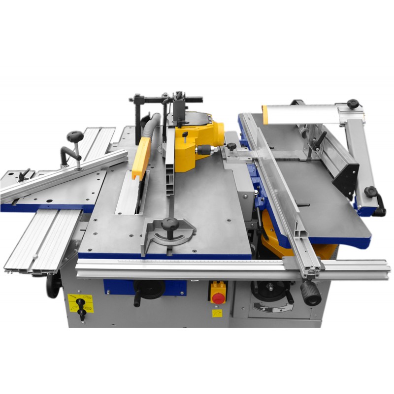Máquina multifuncional CORMAK CM250 4 em 1: serra, plaina, espessadora e fresadora, 400 V