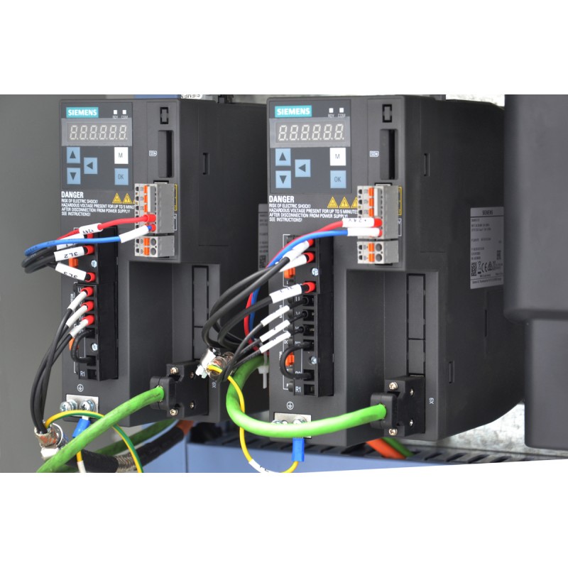 Torno CNC 360x750 com ferramentas motorizadas SIEMENS SINUMERIK