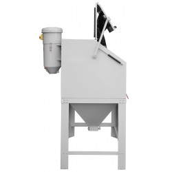 Máquina de jato de areia com cabina de 350 L - abertura superior KDP350TOP + sistema de exaustão DC15