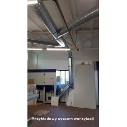 Exaustor industrial para poeiras e aparas de madeira CORMAK DCV6500TC VIBER