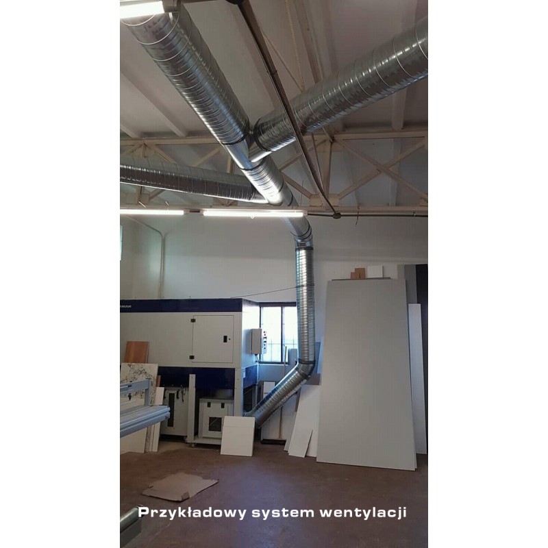 Aspirador industrial para poeiras e aparas de madeira CORMAK DCV11300 TC VIBER