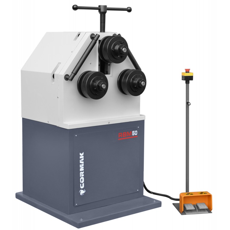 Máquina de curvar tubos e perfis CORMAK RBM 50