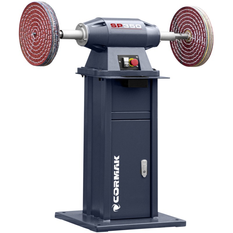 Máquina industrial de satinagem de metal