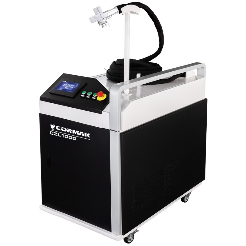 Como limpar metais com a máquina de limpeza a laser CORMAK – guia prático