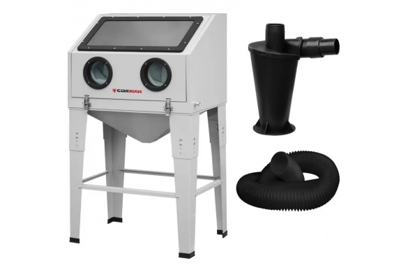 O que se pode jatear numa máquina de jateamento com cabine?