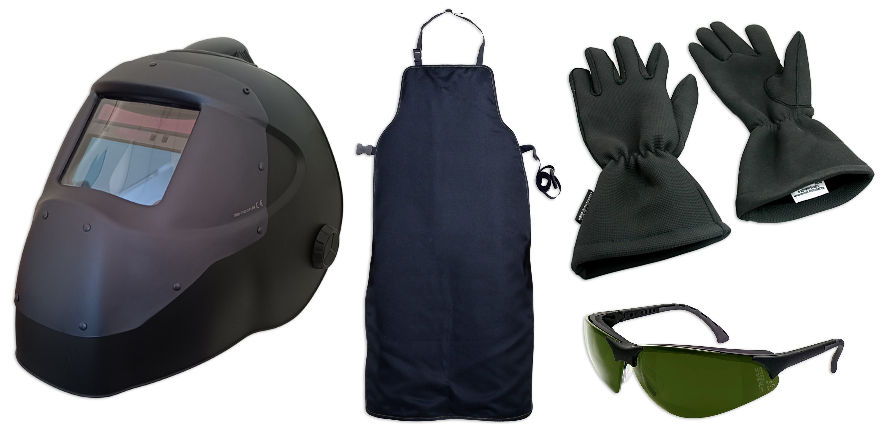 Conjunto de equipamentos de proteção individual